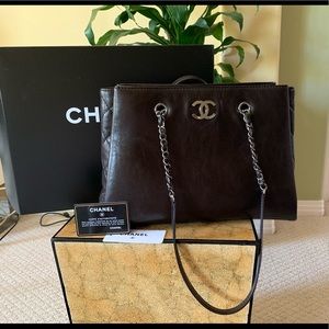 Chanel large black purse